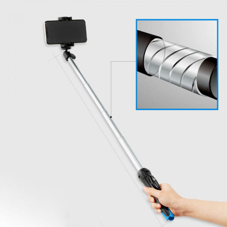 BK15 Mini Tripod & Selfie Stick w/Remote