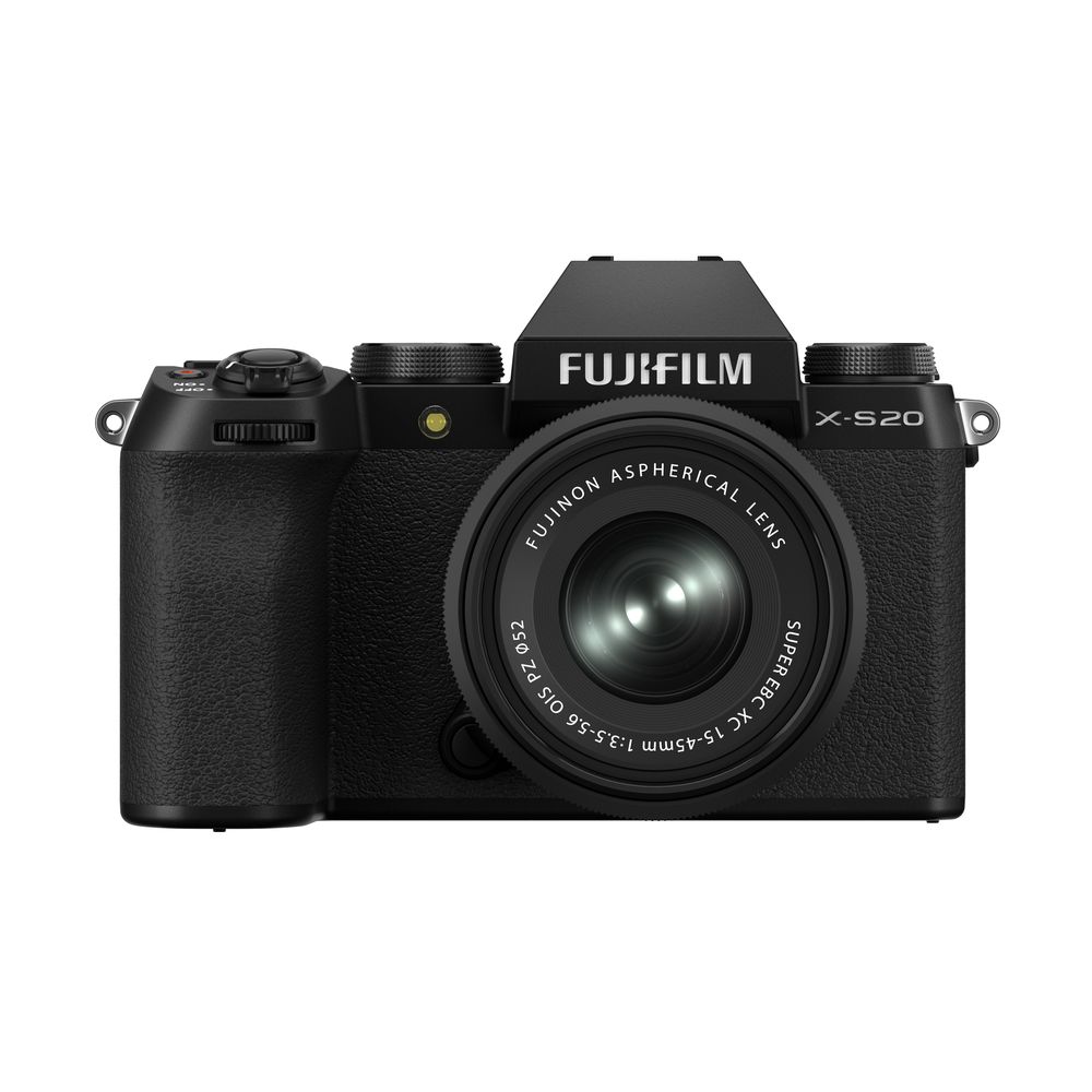 Fujifilm X-S20 Mirrorless Camera with XC15-45mm Lens Bundle Black 16781943  - Best Buy