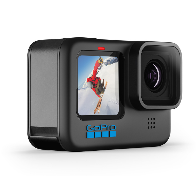 Cameras / Camcorders: GoPro HERO10 Black Bundle with 64GB SanDisk 