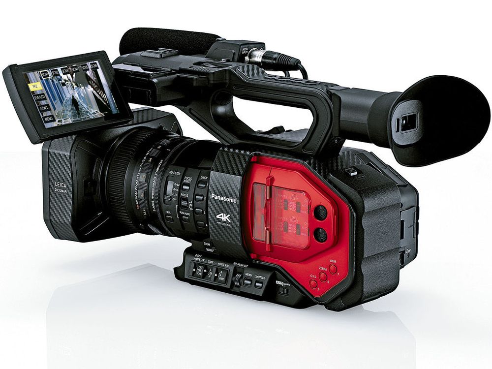 Panasonic AG-DVX200 4K Camcorder with 4/3 Sensor and Zoom Lens at Hunts