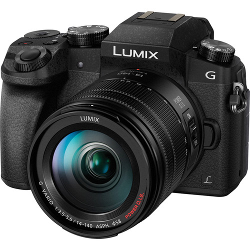 Panasonic Lumix G7 Mirrorless Camera with 14-140mm Lens ,Black Panasonic Lumix G7 Mirrorless Camera with 14-140mm Lens ,Black