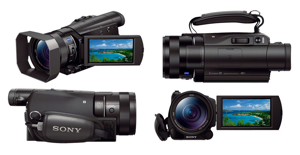 Camcorders Sony HDRCX900/B Handycam Camcorder with Carl Zeiss 12x